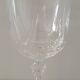Verres sculpté en cristal