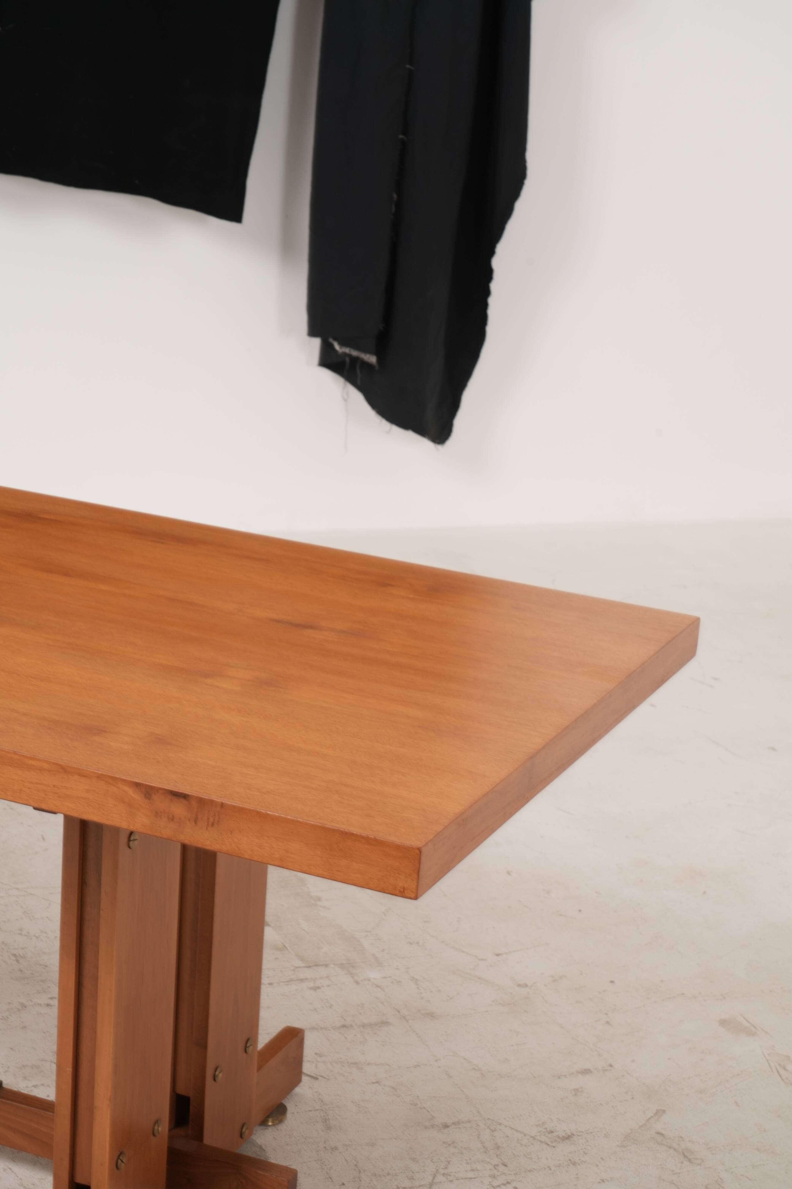 Ilmari Topiovaara/ Large Dining Table (wood)/ Vintage Design Dining Table