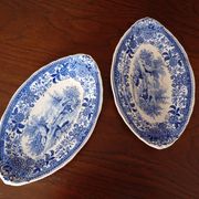"Burgenland" blue bowls Villeroy & Boch Mettlach