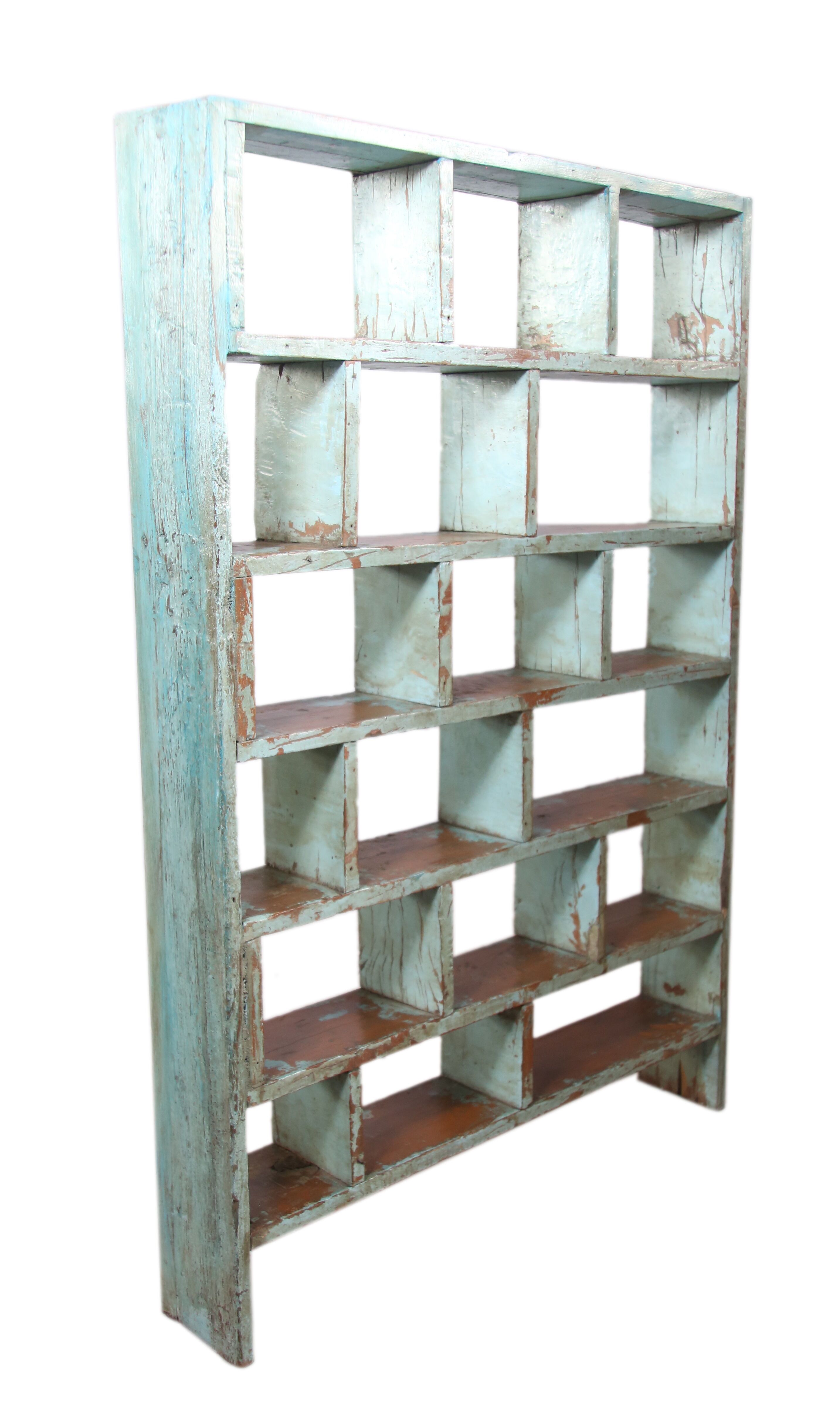 Ancient Burmese teak shelf