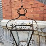 Wrought iron lantern