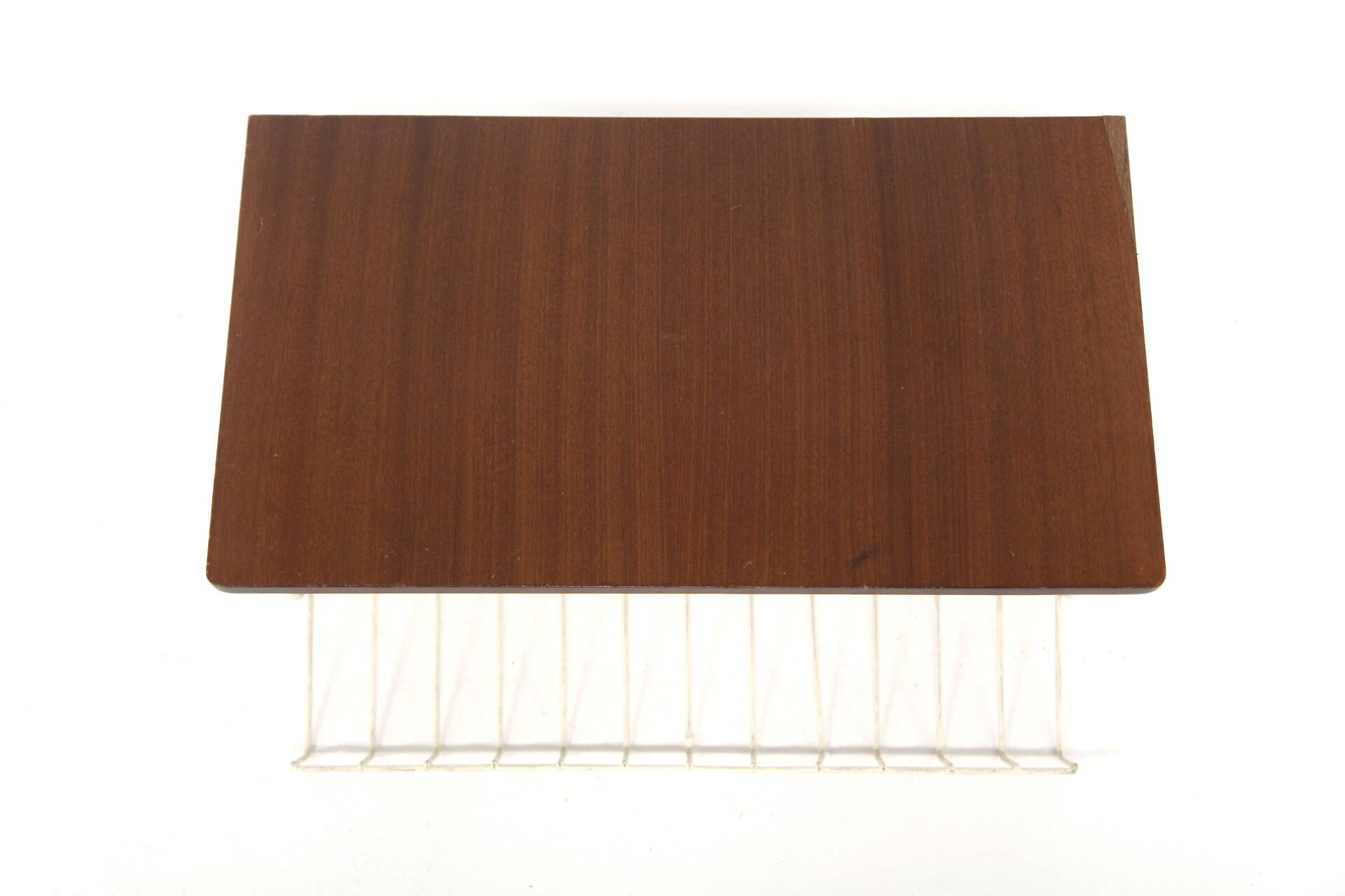 Mahogany wall shelf, Sweden, 1950