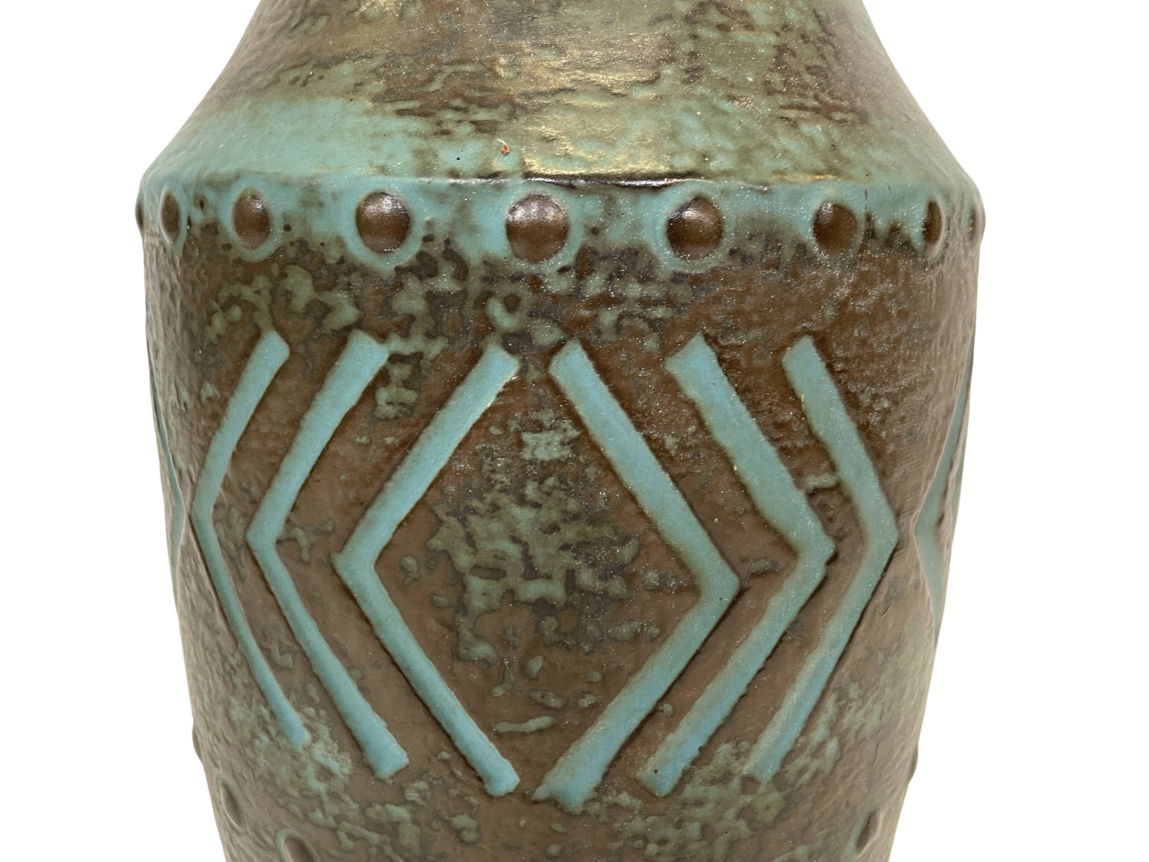 West Germany ceramic vase 44 cm