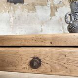 Solid oak farm table