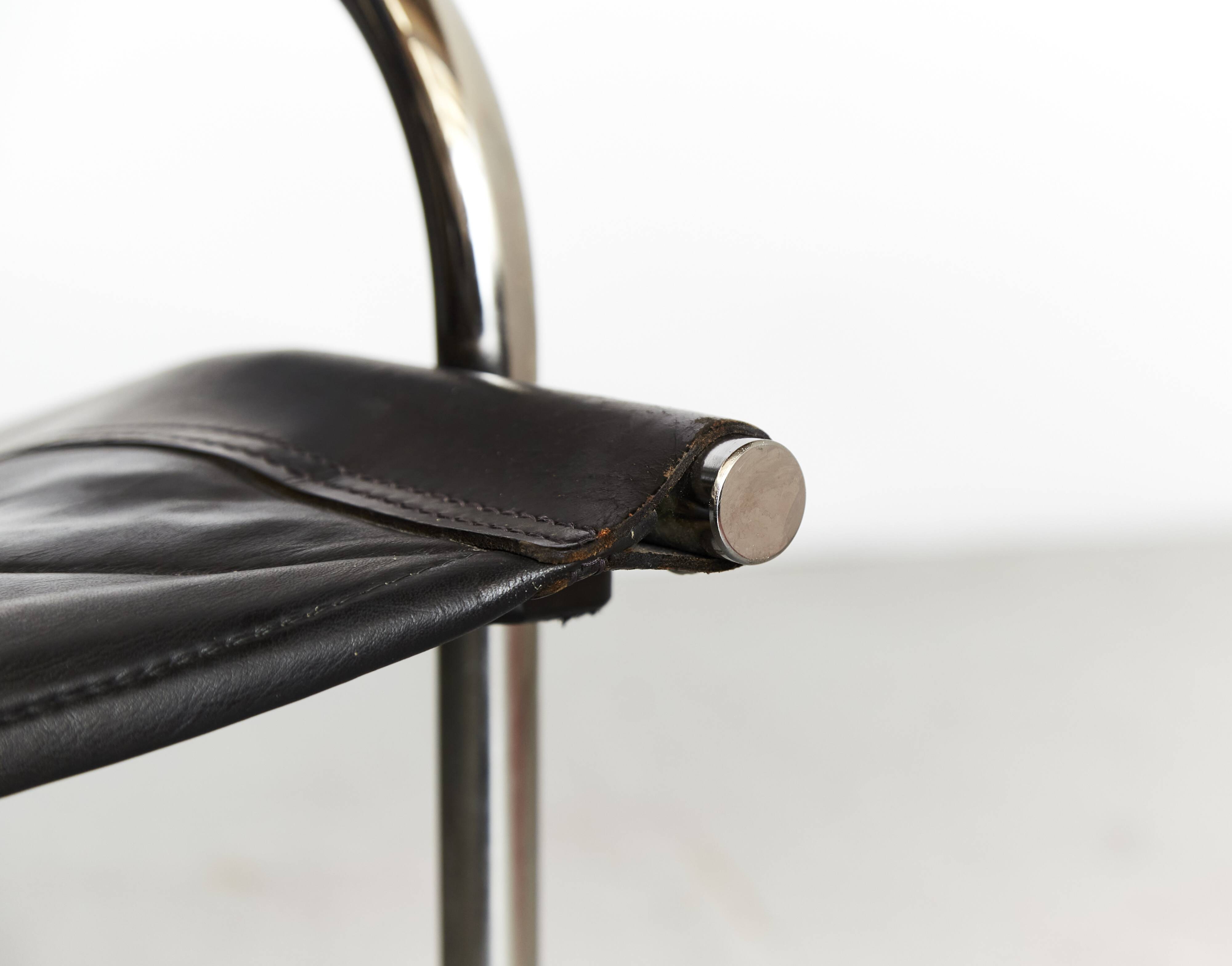 HE1106 et pouf HE1104 par Hans Eichenberger pour Strässle