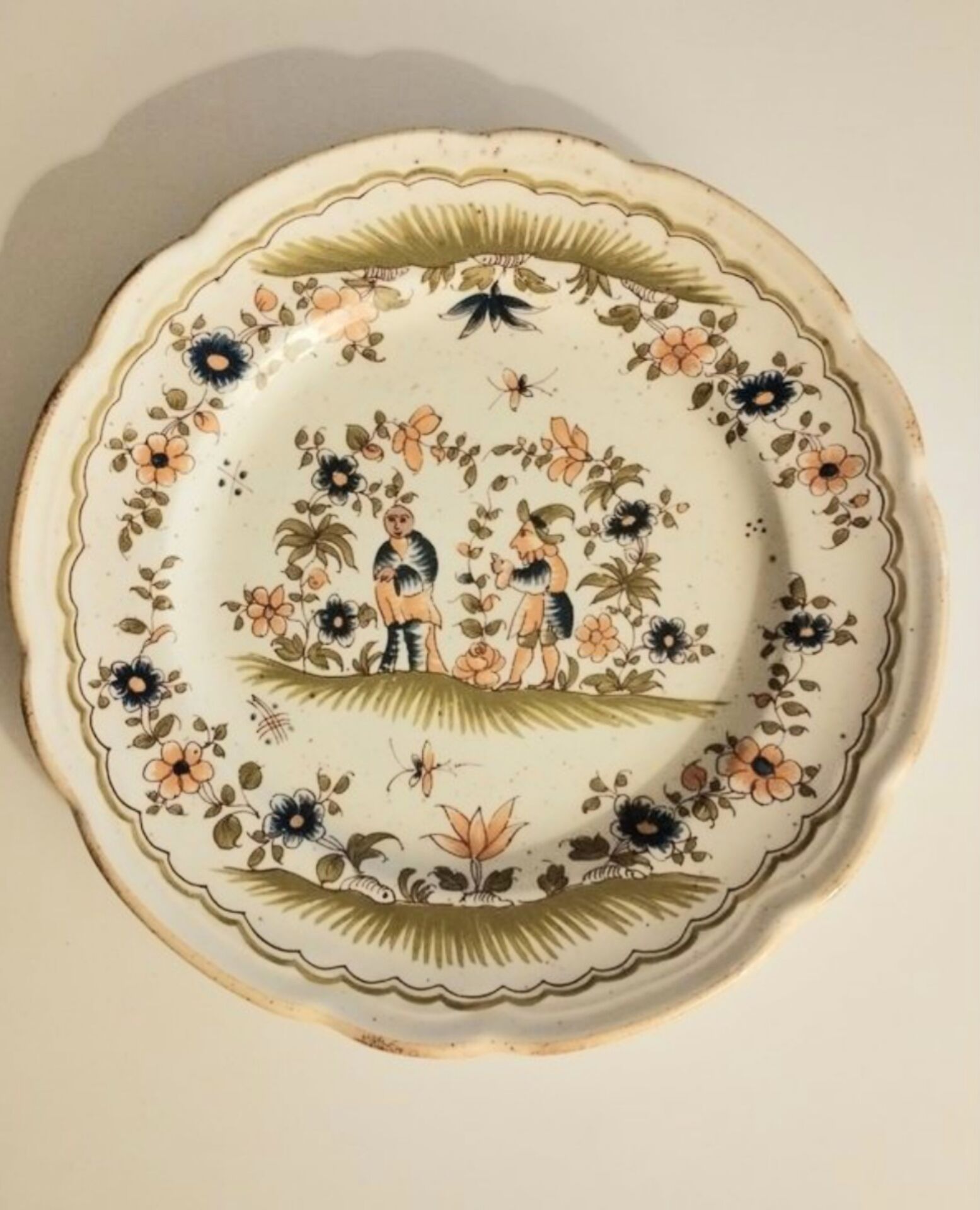 Plate The Old Moustiers
