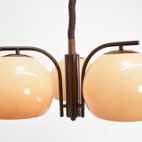 Mid-century adjustable chandelier ,1970's