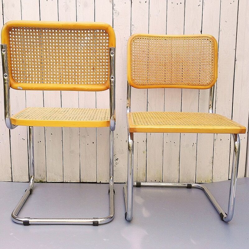 Paire de chaises cesca B32 Marcel Breuer