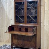 Nineteenth-century English mahogany scriban