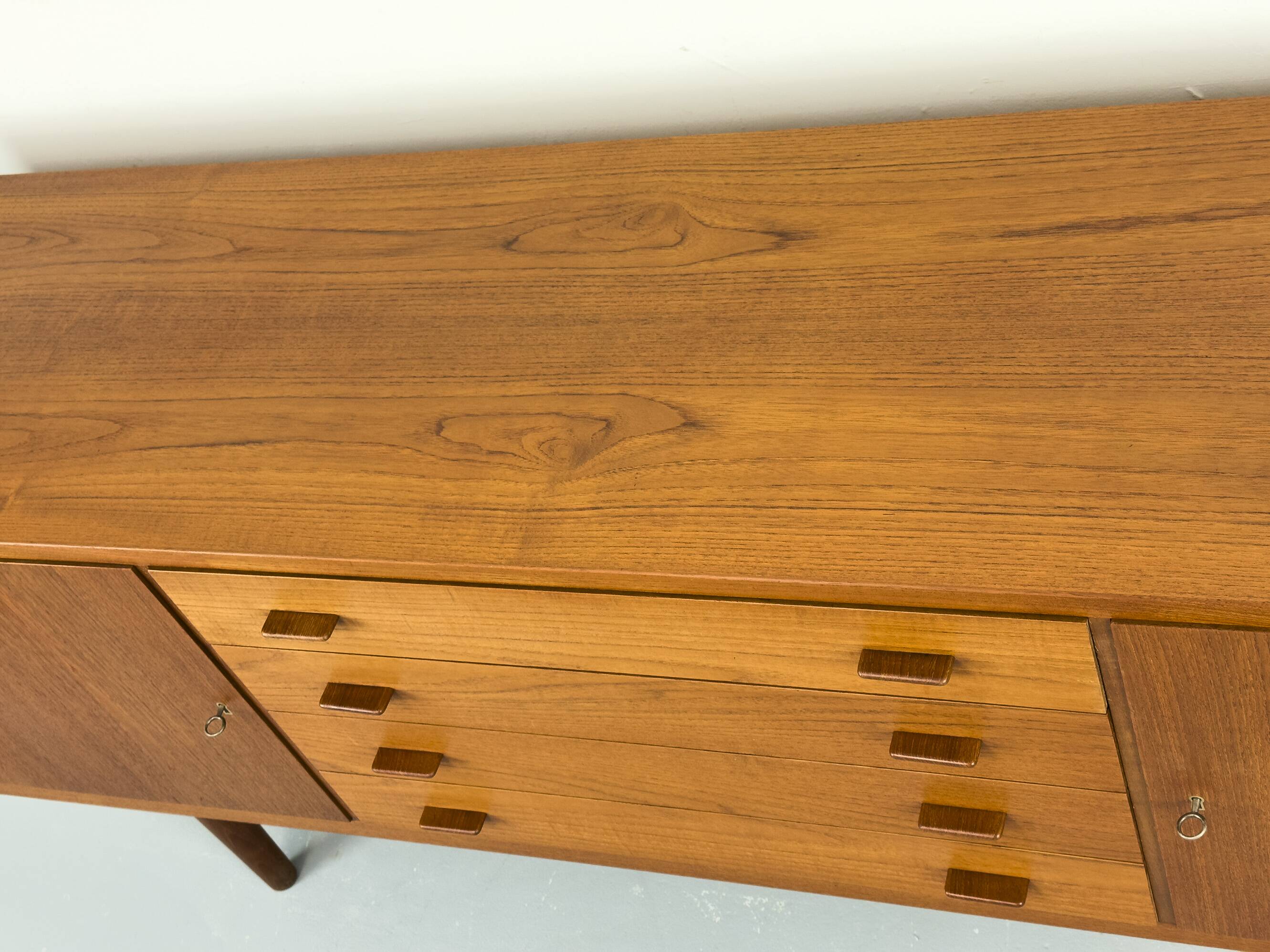 Teak Sideboard by Hans J. Wegner for Ry Møbler, 1959