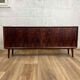 Enfilade ou meuble TV scandinave vintage en palissandre signé Brouer, années 60