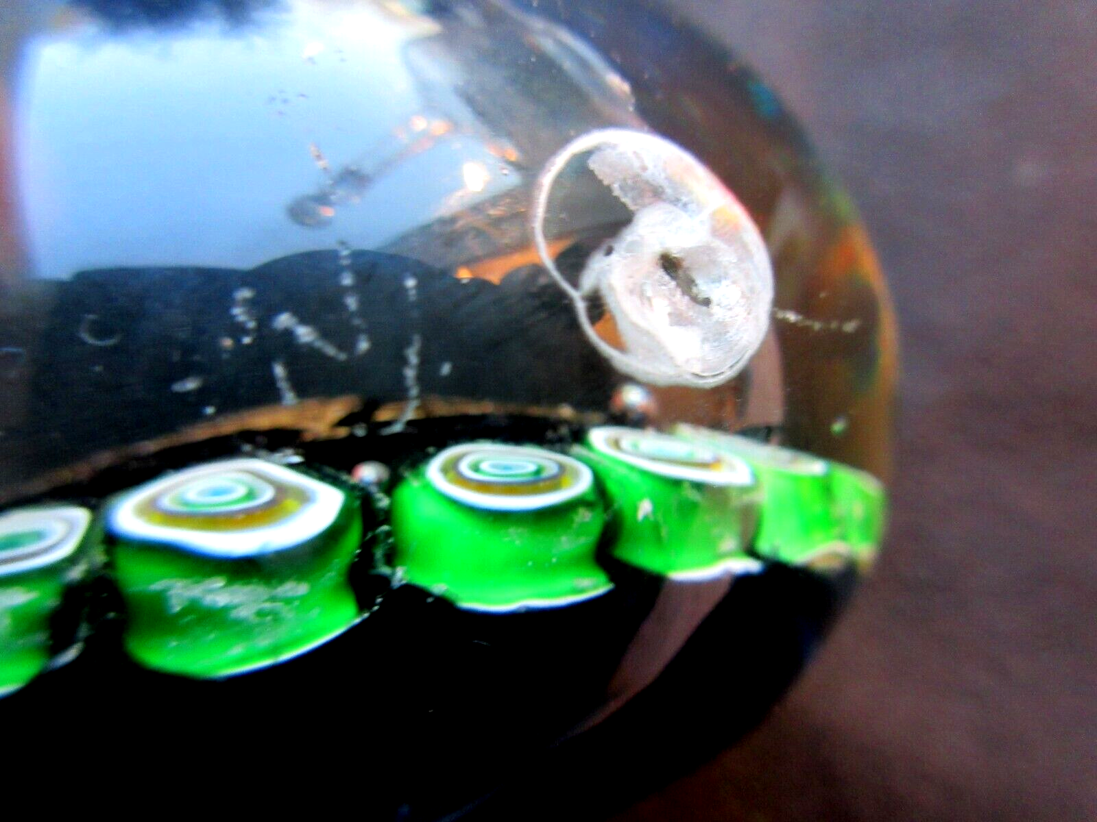 Murano Glass Sulfide The Maltese cross