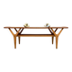 Table basse design scandinave 1950.
