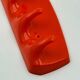 Space Age wall hook orange Gilac France 1970s