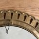 Vintage golden brass sun/flower mirror