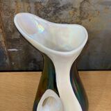 Signed glazed ceramic vase