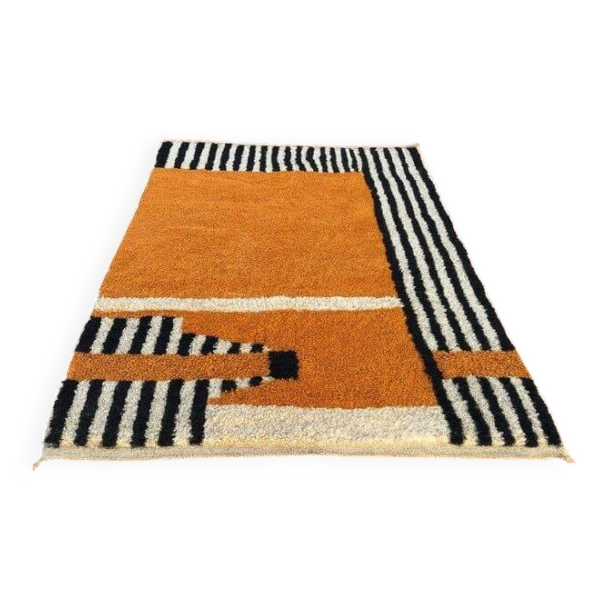 Traditional Moroccan Beni Ouraine Berber rug, size 100 x 200 cm