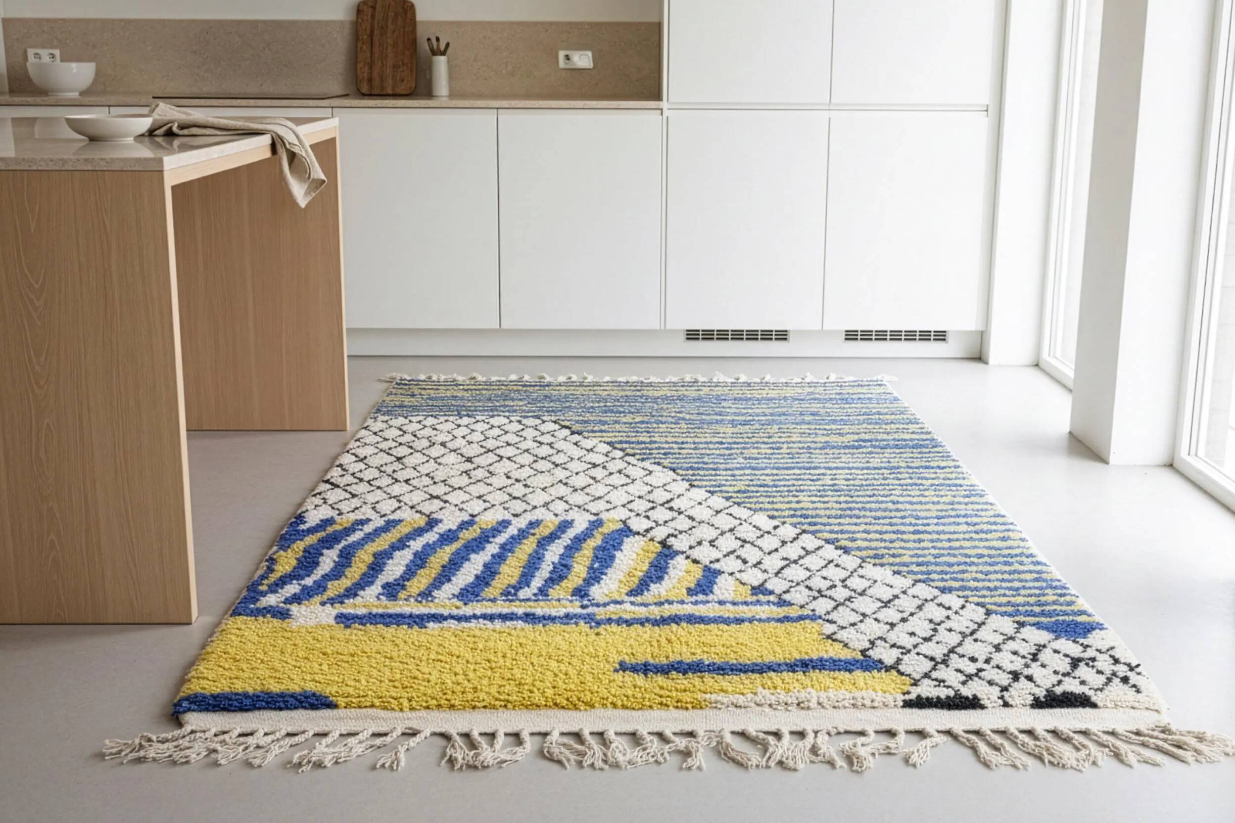 Traditional handmade Moroccan rug 2.5 x 1.5 m