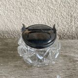 Pot à sucre ancienne avec pince à sucre intégrée