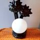 Ceramic palm tree lamp 1980