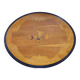 Oval pedestal table