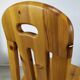 4 vintage pine chairs mountain shawl