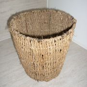 Panier corbeille à papier en corde tressée