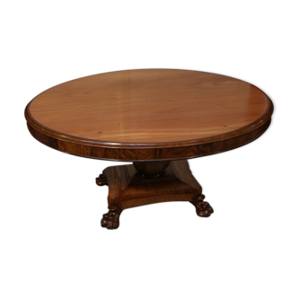 Antique oval coffee table