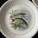 fish plates Gien