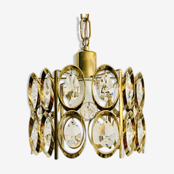 Brass Palwa chandelier
