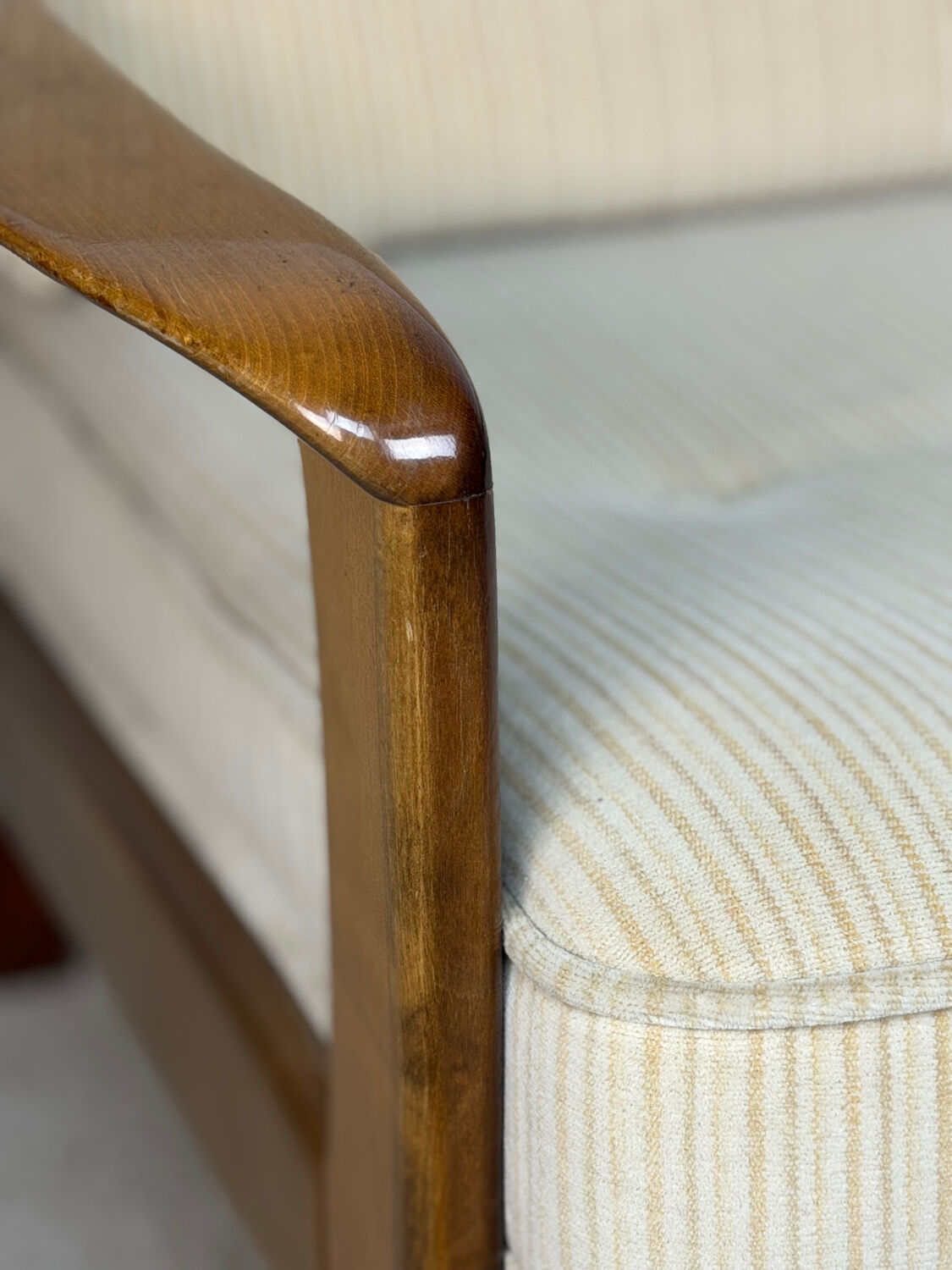 Vintage Scandinavian armchair from the 1960s.