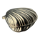 Shell jewellery box, silver plated, Italy, 1980s