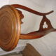 Harness plant dating back to early 20th end table wooden