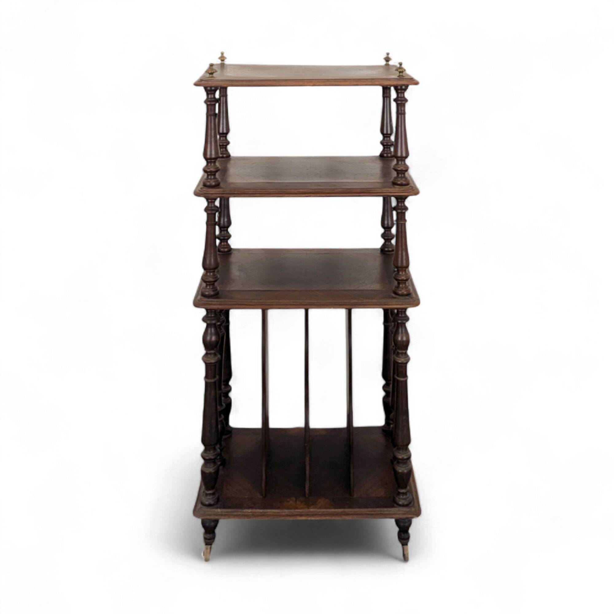 Rosewood music cabinet from the Napoleon III period