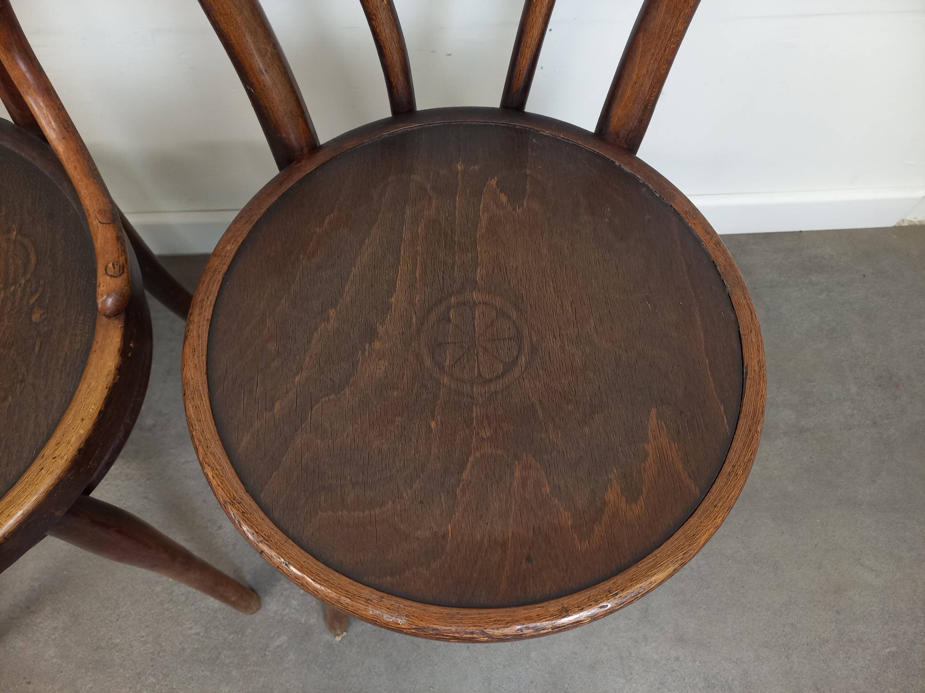 Thonet Bistro Chairs, Set of 6