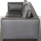 Feng black leather sofa by Didier Gomez for Ligne Roset