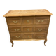 Louis XV style chest of drawers in raw wood
