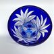 Vase tripode en cristal
