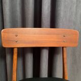 Ensemble de six chaises de style Børge Mogensen Farstrup, Danemark, années 1960.