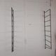 Bookcase / wall shelves - 1970s - metal and wood.