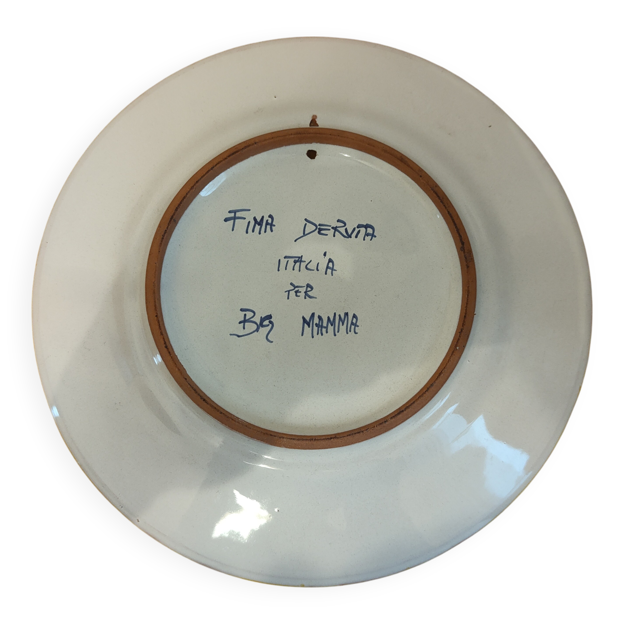 Fima Deruta plate