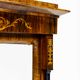 Small Biedermeier / Louis-Philippe display cabinet in walnut and birch 1840-1860