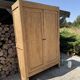 Renovated solid wood wardrobe