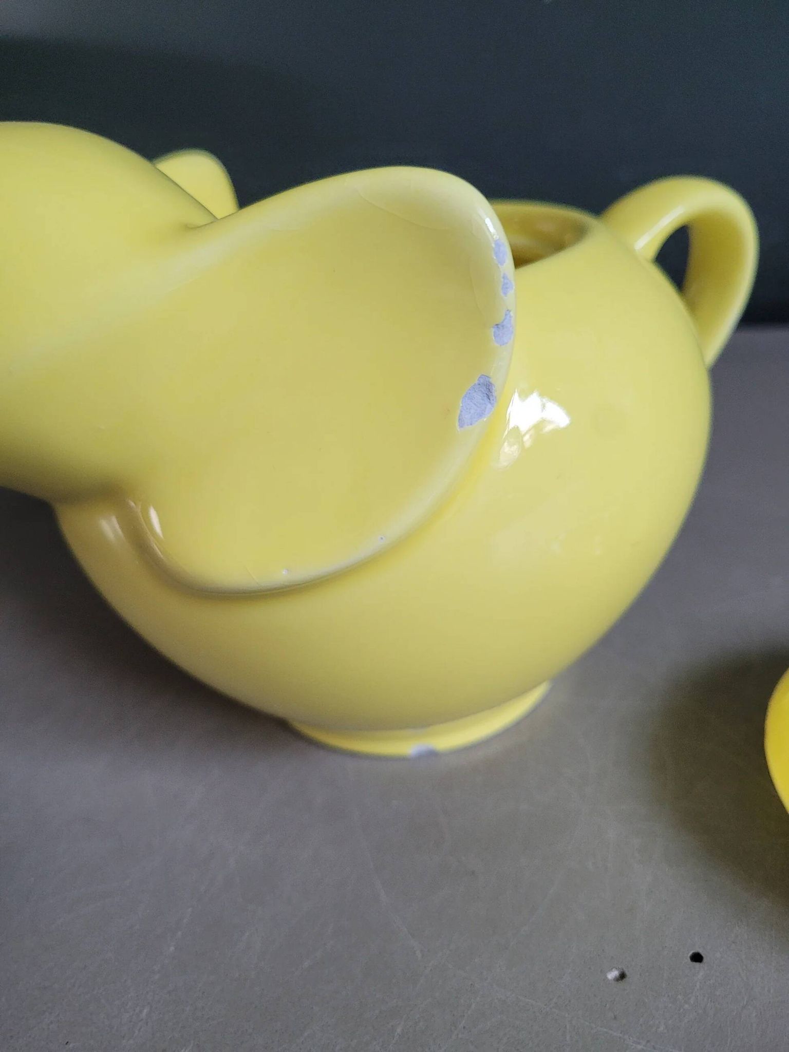 Vintage porcelain elephant teapot