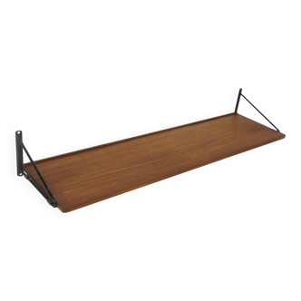 Teak wall shelf, Sweden, 1950