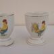 French rooster egg cups