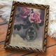 Tableau bouquet de rose nature morte