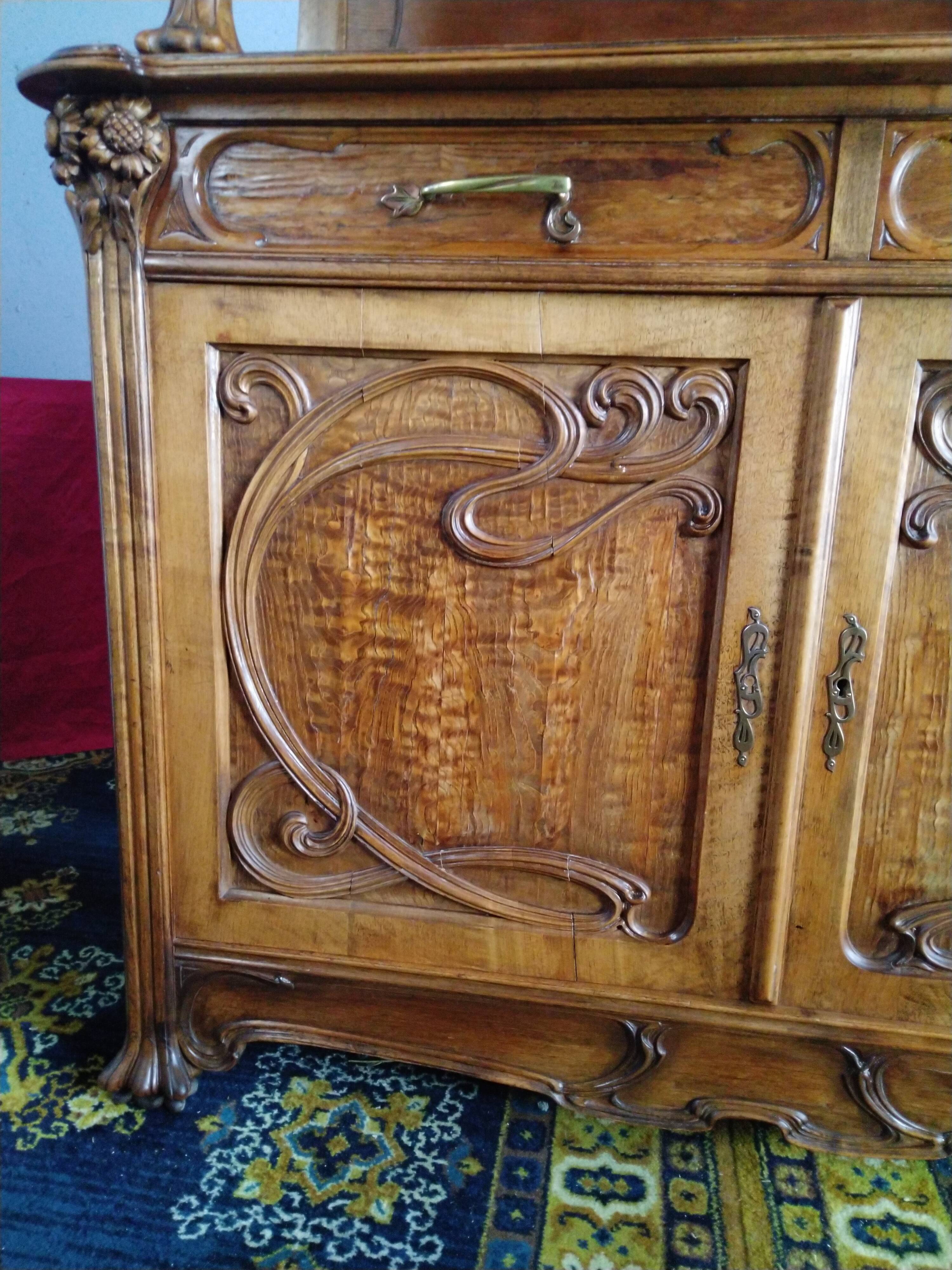 Buffet art nouveau antoine bastet lyon