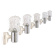 Vintage Targetti Sankei wall lights, 1960s. Lot of five wall lights.