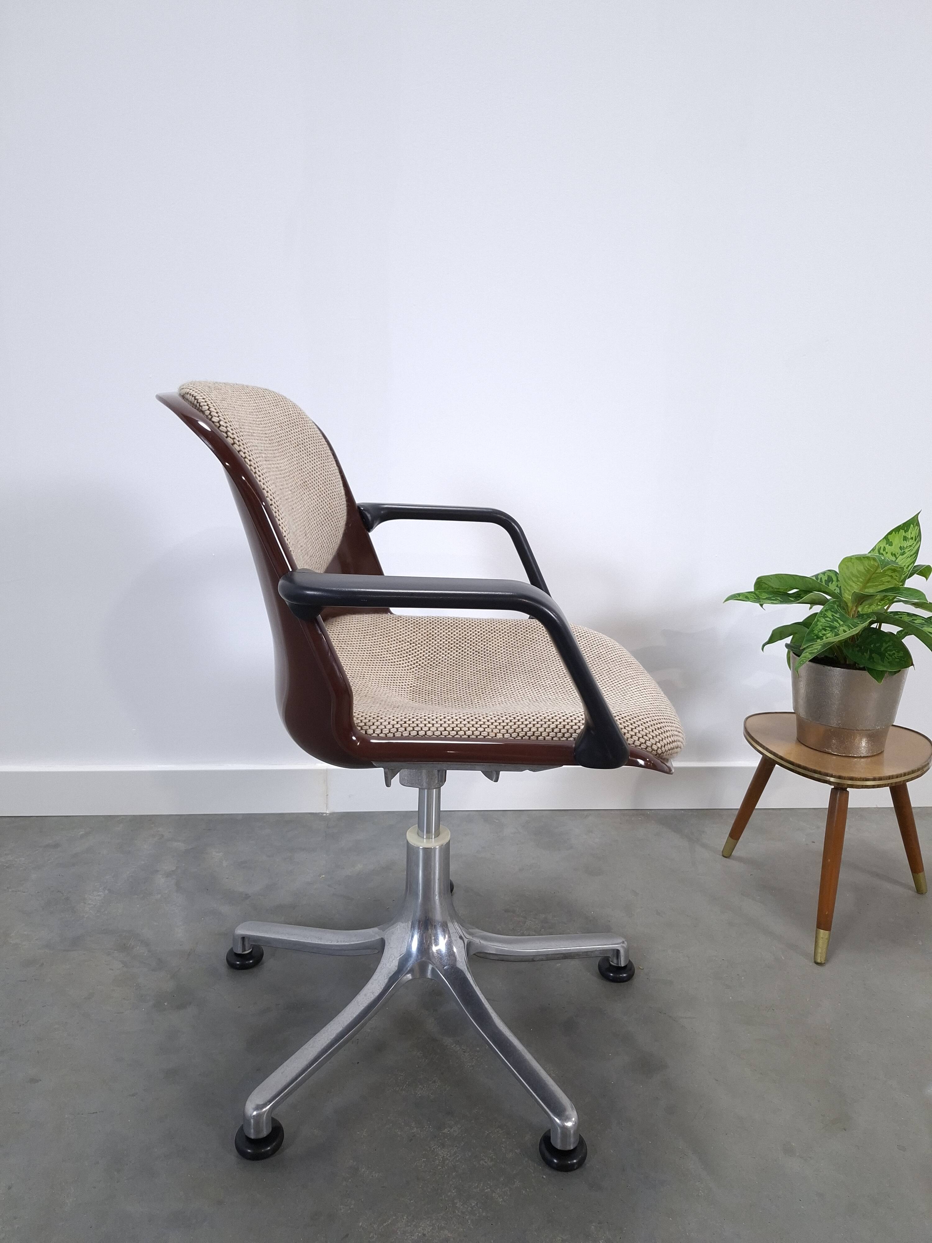 Office chair Burkhard Vogtherr for Fröscher Sitform 1970s, chair 1